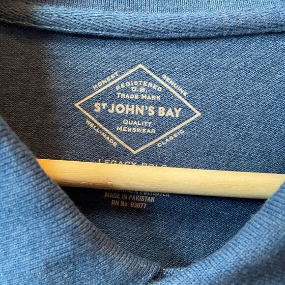 BLUE POLO SHIRT SIZE XXL - Picture 3 of 5